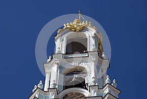 Trinity Sergius Lavra in Russia. Belfry