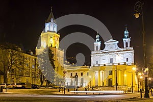 Trinity Tower and Lublin Cathedral, Poland