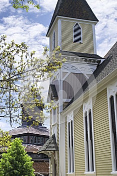 Trinty Chruch and Tabernacle on Oak Bluffs Massachusetts
