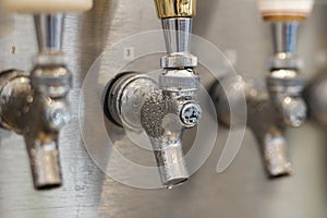 Trio of Beer Tap Spouts