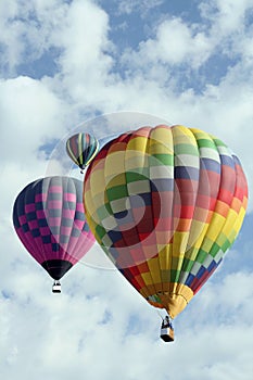 Trio of Hot Air Balloons