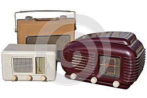 Trio of retro radios