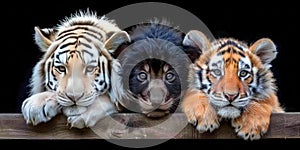 Trio of Tiny Tigers