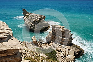 Triopetra Beach in Crete