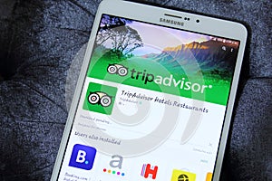 Trip advisor app