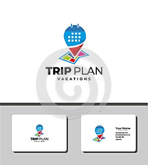 Trip plan logo