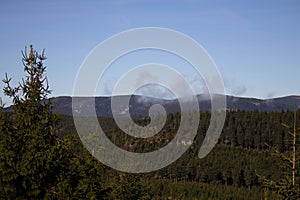 Trip from Skritek to Praded, Cervenohorske sedlo, Cervena hora, Moravian Mountain, Czech republic, Czech Jeseniky
