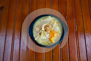 Tripe soup, traditional Colombian food - Mondongo photo