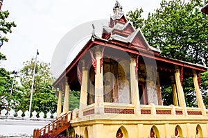 Tripitaka hall Saket temple is an ancient Buddhist temple in Vientiane