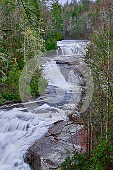 Triple Falls in the Dupont State Forest