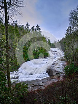 Triple Falls in the Dupont State Forest