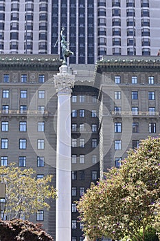 The triple famous Dewey Monument, 3.
