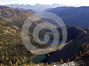 Triple Lakes in the Alpine