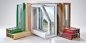 TripleGlazed PVC Window CrossSection A Deep Dive into EnergyEfficient Design and Construction