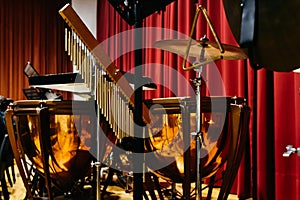Tripods to hold percussion musical instruments