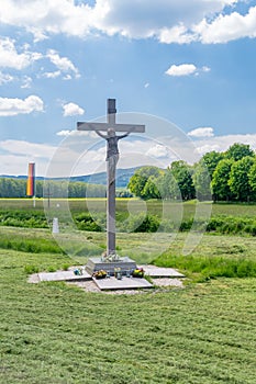 Tripoint of Poland, Czech Republic and Germany borders.