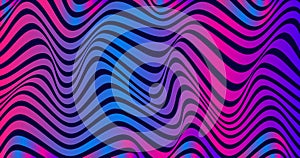 Trippy waves vibrant color texture.