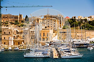 Triq Marina in Kalkara of Malta