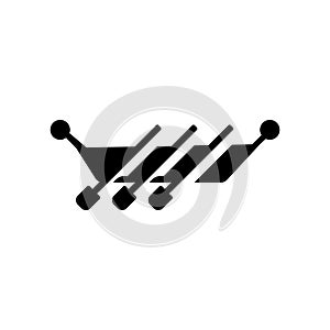 trireme icon. Trendy trireme logo concept on white background fr