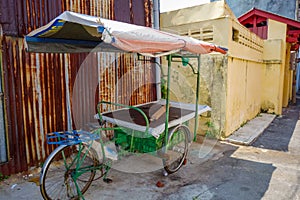 Trishaw in George Town, Penang, Malaysia