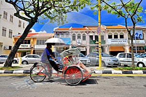 Trishaw ride