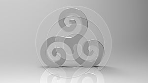Triskel - 3D Illustration