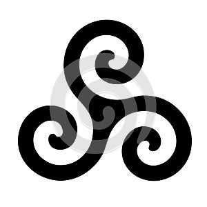 Triskelion ancient symbol