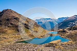 Tristaina Lakes in Andorra