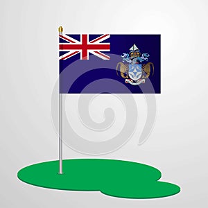 Tristan da Cunha Flag Pole