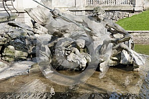 Triton Fountain Dusseldorf