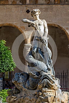 Triton fountain in Monreale