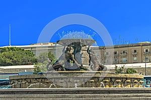 Tritons Fountain, Floriana, Malta