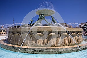 Tritons Fountain in Malta