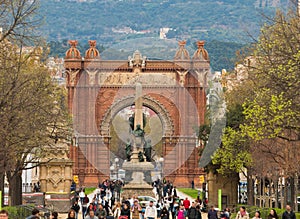 Triumph Arc in Barcelona