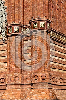 Triumph Arch (Arc de Triomf), Barcelona, Spain