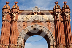 Triumph Arch (Arc de Triomf), Barcelona, Spain