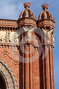 Triumph Arch (Arc de Triomf), Barcelona, Spain