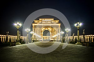 Triumph Arch on February 15 in Azerb