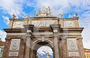 Triumph Arch in Innsbruck Austria