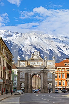 Triumph Arch - Innsbruck Austria photo
