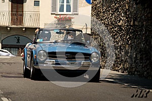 Triumph Spider at Bergamo Historic Grand Prix 2017