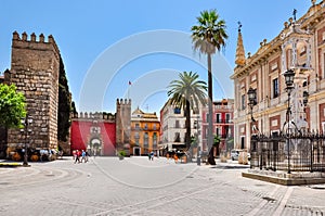 Triumph Square Plaza del Triumfo, Seville, Spain photo