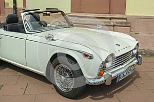 Triumph TR4 classic car