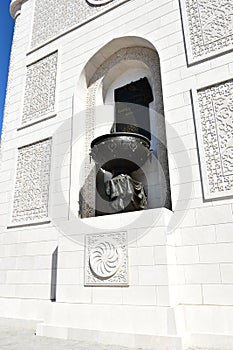 Triumphal arch in Astana, Kazakhstan