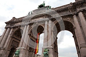 Triumphal Arch in Brussels photo