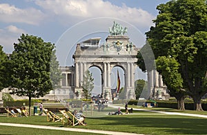 Triumphal Arch in Brussels