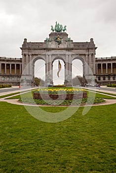 Triumphal arch in Brussels