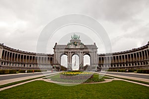 Triumphal arch in Brussels