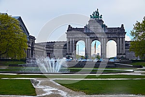 Triumphal Arch Brussels Belgium