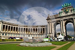 Triumphal arch Brussels.